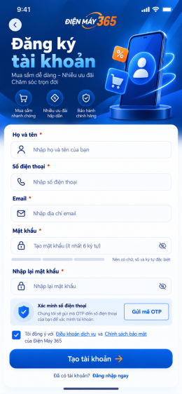 App siêu thị điện máy